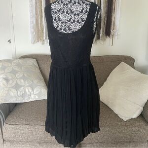 MATERIAL GIRL LTD Baby Doll Style Little Black Dress